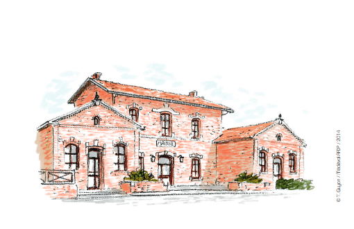 Maisons traditionnelles en briques et colombages